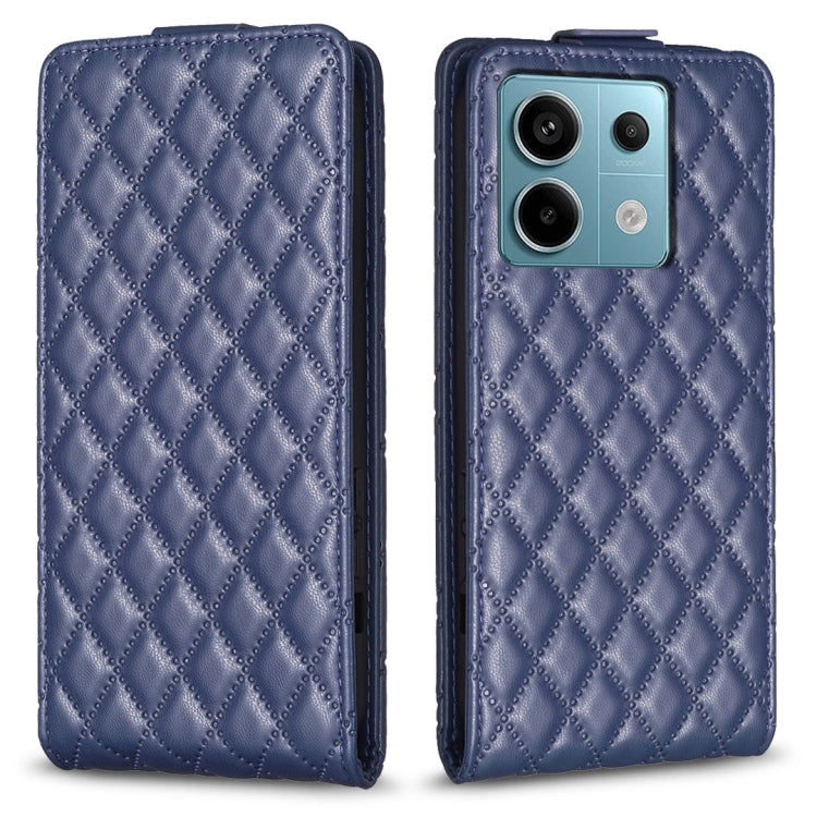 Diamond Lattice Vertical Flip Leather Phone Case, For Xiaomi Redmi Note 13 Pro 4G Global, For Xiaomi Poco M6 Pro 4G, For Xiaomi Redmi Note 13 4G Global, For Xiaomi Redmi Note 13, For Xiaomi Redmi 13C, For Xiaomi Redmi Note 13 Pro+ 5G                   ...