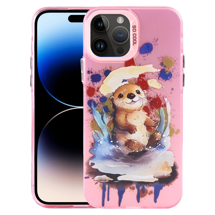 Animal Pattern PC Phone Case, For iPhone 15 Pro Max, For iPhone 14, For iPhone 15 Pro, For iPhone 14 Pro, For iPhone 15 Plus, For iPhone 14 Pro Max