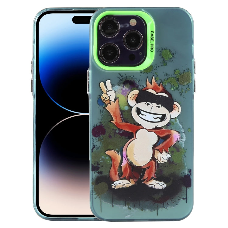 Animal Pattern PC Phone Case, For iPhone 15 Pro Max, For iPhone 14, For iPhone 15 Pro, For iPhone 14 Pro, For iPhone 15 Plus, For iPhone 14 Pro Max