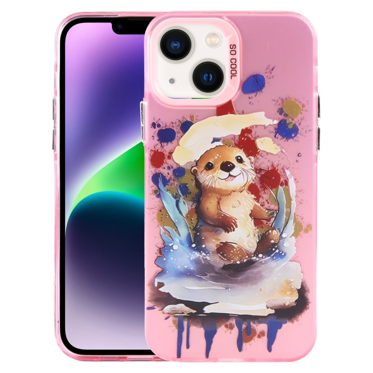 Animal Pattern PC Phone Case, For iPhone 15 Pro Max, For iPhone 14, For iPhone 15 Pro, For iPhone 14 Pro, For iPhone 15 Plus, For iPhone 14 Pro Max