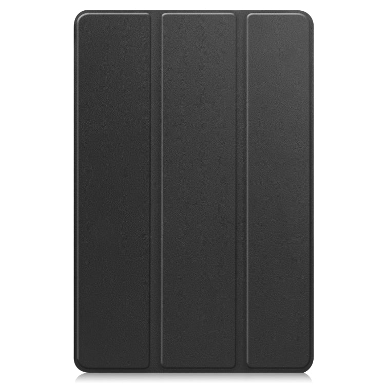 Custer Texture 3-Fold Holder Leather Tablet Case, For Huawei MatePad 11.5 2023