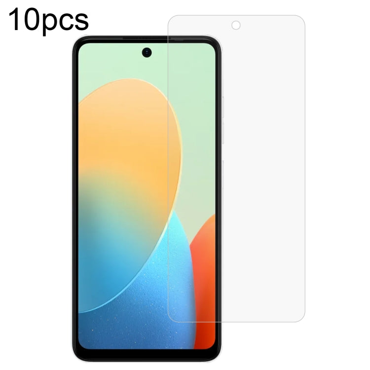 10pcs 0.26mm 9H 2.5D Tempered Glass Film, For Tecno Spark Go 2024, For Tecno Pop 8, For Tecno Pova 5 Pro