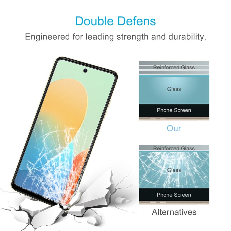 10pcs 0.26mm 9H 2.5D Tempered Glass Film, For Tecno Spark Go 2024, For Tecno Pop 8, For Tecno Pova 5 Pro