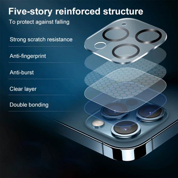 Screen Printing Tempered Glass Back Camera Film, For iPhone 15 Pro Max, For iPhone 15 Pro, For iPhone 15 Plus, For iPhone 15