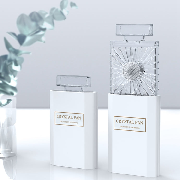 Perfume Shape Portable Fan Hidden Blade Fan