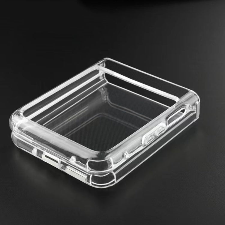 Transparent TPU Hinge Shockproof Protective Phone Case, For Motorola Razr 40 Ultra