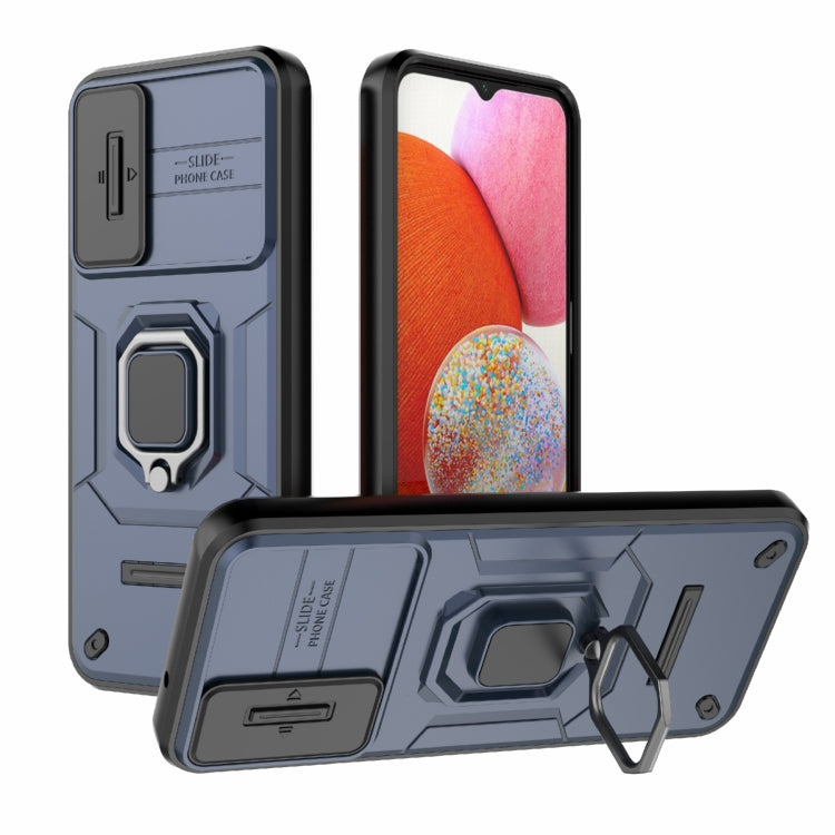 Sliding Camshield TPU + PC Shockproof Phone Case with Holder, For Samsung Galaxy A25 5G, For Samsung Galaxy A24 5G, For Samsung Galaxy A34 5G, For Samsung Galaxy A54 5G, For Samsung Galaxy S23 Ultra 5G, For Samsung Galaxy S23+ 5G                       ...