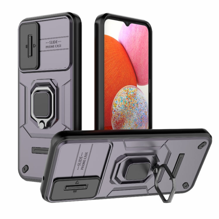 Sliding Camshield TPU + PC Shockproof Phone Case with Holder, For Samsung Galaxy A25 5G, For Samsung Galaxy A24 5G, For Samsung Galaxy A34 5G, For Samsung Galaxy A54 5G, For Samsung Galaxy S23 Ultra 5G, For Samsung Galaxy S23+ 5G                       ...