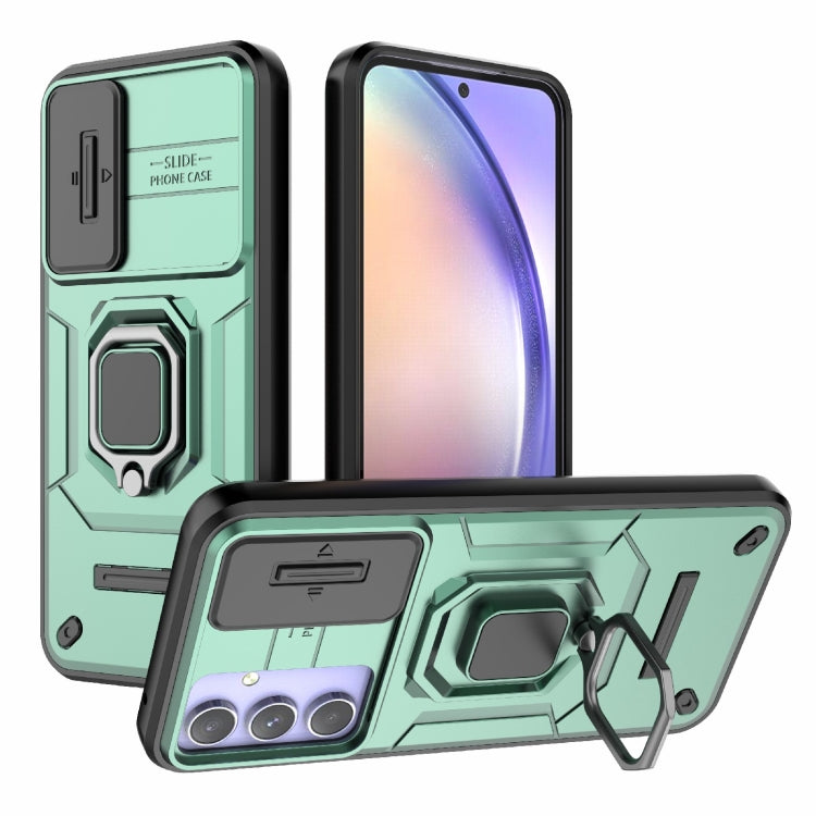 Sliding Camshield TPU + PC Shockproof Phone Case with Holder, For Samsung Galaxy A25 5G, For Samsung Galaxy A24 5G, For Samsung Galaxy A34 5G, For Samsung Galaxy A54 5G, For Samsung Galaxy S23 Ultra 5G, For Samsung Galaxy S23+ 5G                       ...