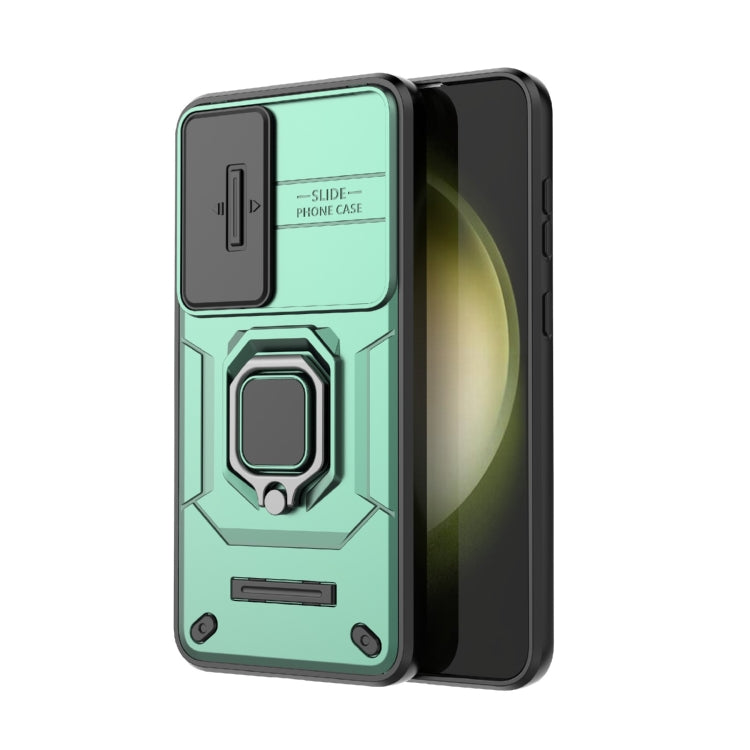 Sliding Camshield TPU + PC Shockproof Phone Case with Holder, For Samsung Galaxy M55 5G, For Samsung Galaxy M15 5G, For Samsung Galaxy A15 5G, For Samsung Galaxy A55 5G, For Samsung Galaxy A35 5G, For Samsung Galaxy S24 Ultra 5G                        ...