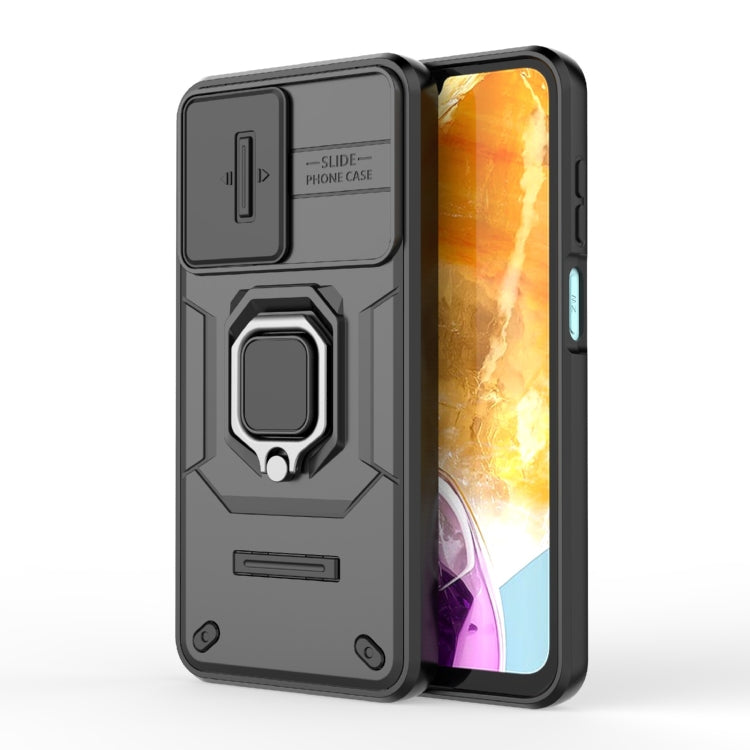 Sliding Camshield TPU + PC Shockproof Phone Case with Holder, For Samsung Galaxy M55 5G, For Samsung Galaxy M15 5G, For Samsung Galaxy A15 5G, For Samsung Galaxy A55 5G, For Samsung Galaxy A35 5G, For Samsung Galaxy S24 Ultra 5G                        ...