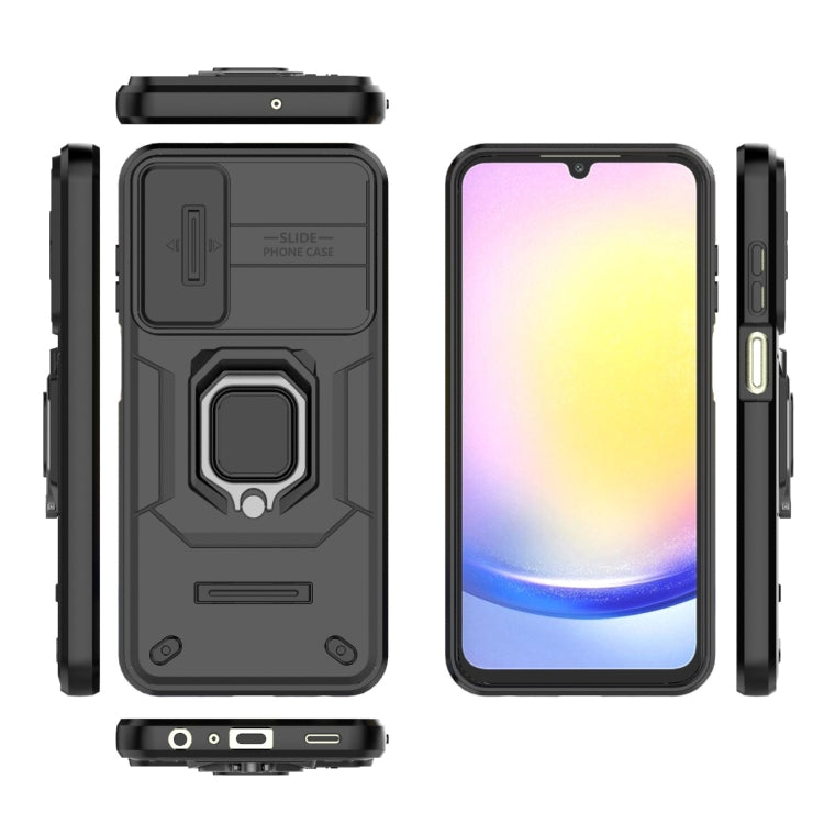 Sliding Camshield TPU + PC Shockproof Phone Case with Holder, For Samsung Galaxy A25 5G, For Samsung Galaxy A24 5G, For Samsung Galaxy A34 5G, For Samsung Galaxy A54 5G, For Samsung Galaxy S23 Ultra 5G, For Samsung Galaxy S23+ 5G                       ...
