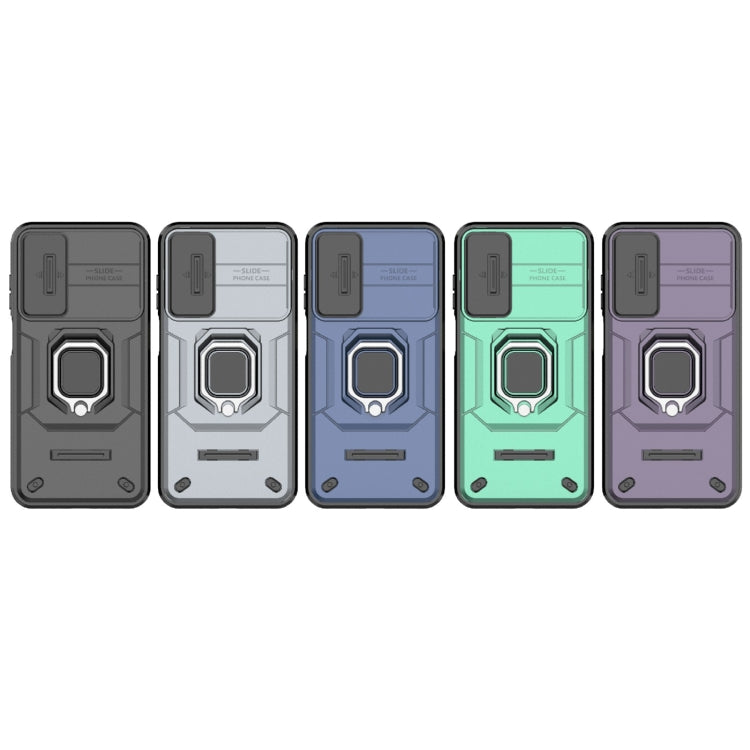 Sliding Camshield TPU + PC Shockproof Phone Case with Holder, For Samsung Galaxy A25 5G, For Samsung Galaxy A24 5G, For Samsung Galaxy A34 5G, For Samsung Galaxy A54 5G, For Samsung Galaxy S23 Ultra 5G, For Samsung Galaxy S23+ 5G                       ...