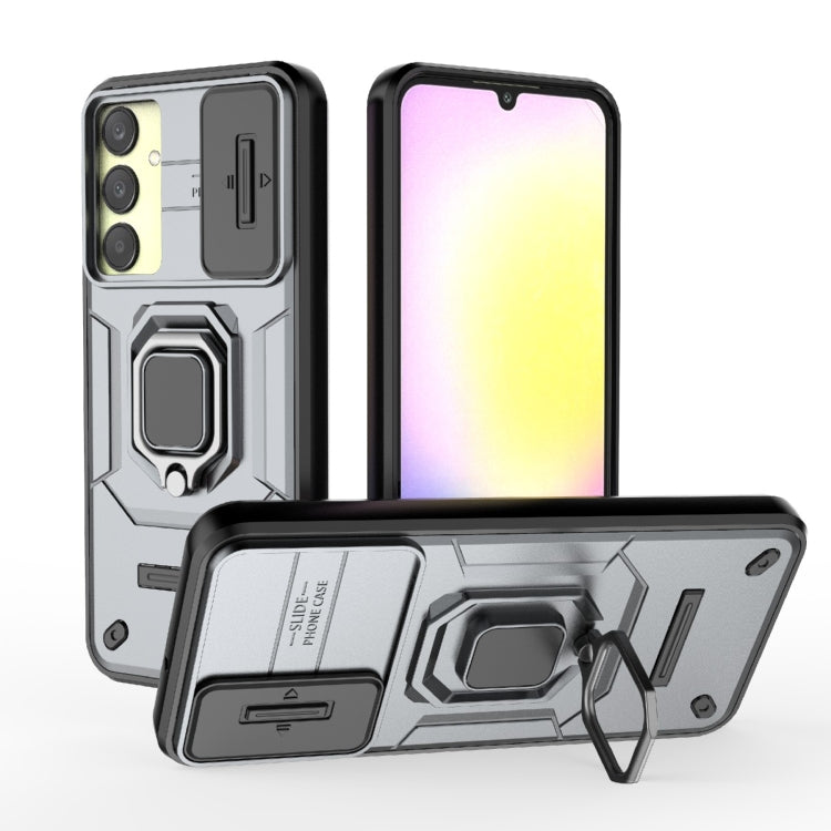 Sliding Camshield TPU + PC Shockproof Phone Case with Holder, For Samsung Galaxy A25 5G, For Samsung Galaxy A24 5G, For Samsung Galaxy A34 5G, For Samsung Galaxy A54 5G, For Samsung Galaxy S23 Ultra 5G, For Samsung Galaxy S23+ 5G                       ...