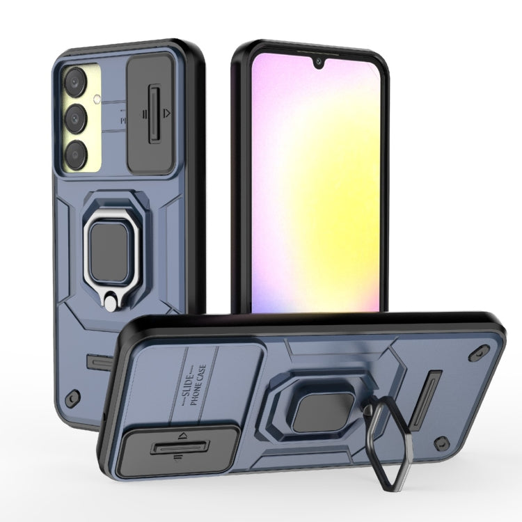 Sliding Camshield TPU + PC Shockproof Phone Case with Holder, For Samsung Galaxy A25 5G, For Samsung Galaxy A24 5G, For Samsung Galaxy A34 5G, For Samsung Galaxy A54 5G, For Samsung Galaxy S23 Ultra 5G, For Samsung Galaxy S23+ 5G                       ...