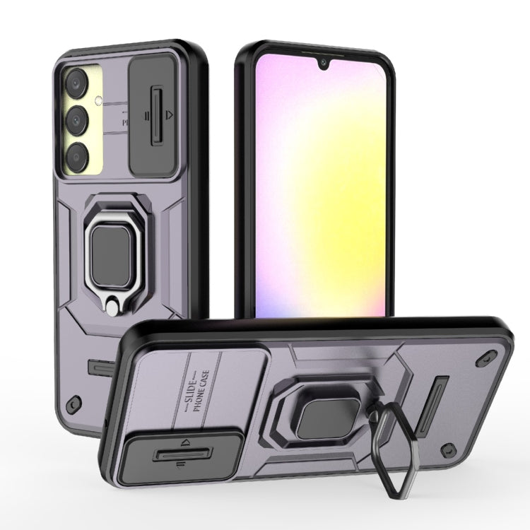 Sliding Camshield TPU + PC Shockproof Phone Case with Holder, For Samsung Galaxy A25 5G, For Samsung Galaxy A24 5G, For Samsung Galaxy A34 5G, For Samsung Galaxy A54 5G, For Samsung Galaxy S23 Ultra 5G, For Samsung Galaxy S23+ 5G                       ...
