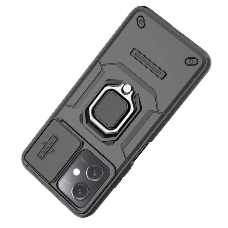 Sliding Camshield TPU + PC Shockproof Phone Case with Holder, For Xiaomi Redmi Note 12 5G Global, For Xiaomi Redmi K60 Ultra 5G, For Xiaomi Redmi K60 5G