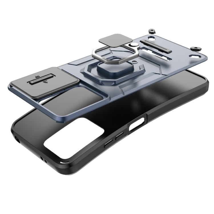 Sliding Camshield TPU + PC Shockproof Phone Case with Holder, For Xiaomi Redmi Note 12 5G Global, For Xiaomi Redmi K60 Ultra 5G, For Xiaomi Redmi K60 5G
