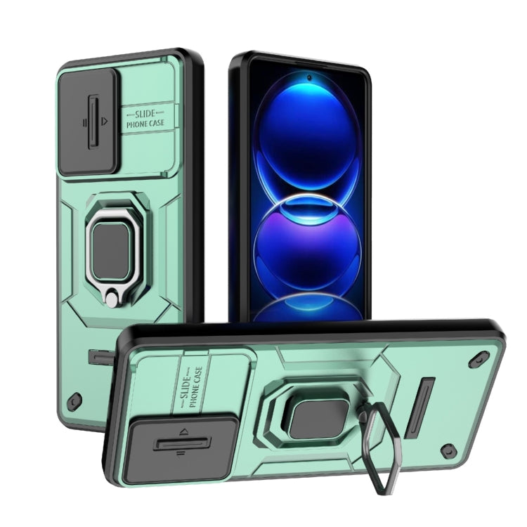 Sliding Camshield TPU + PC Shockproof Phone Case with Holder, For Xiaomi 14, For Xiaomi Redmi Note 13 5G, For Xiaomi Redmi Note 13 Pro 5G, For Xiaomi Redmi K70 5G, For Xiaomi Redmi Note 12S 4G Global, For Xiaomi Redmi Note 12 4G Global                 ...
