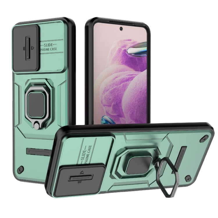 Sliding Camshield TPU + PC Shockproof Phone Case with Holder, For Xiaomi 14, For Xiaomi Redmi Note 13 5G, For Xiaomi Redmi Note 13 Pro 5G, For Xiaomi Redmi K70 5G, For Xiaomi Redmi Note 12S 4G Global, For Xiaomi Redmi Note 12 4G Global                 ...