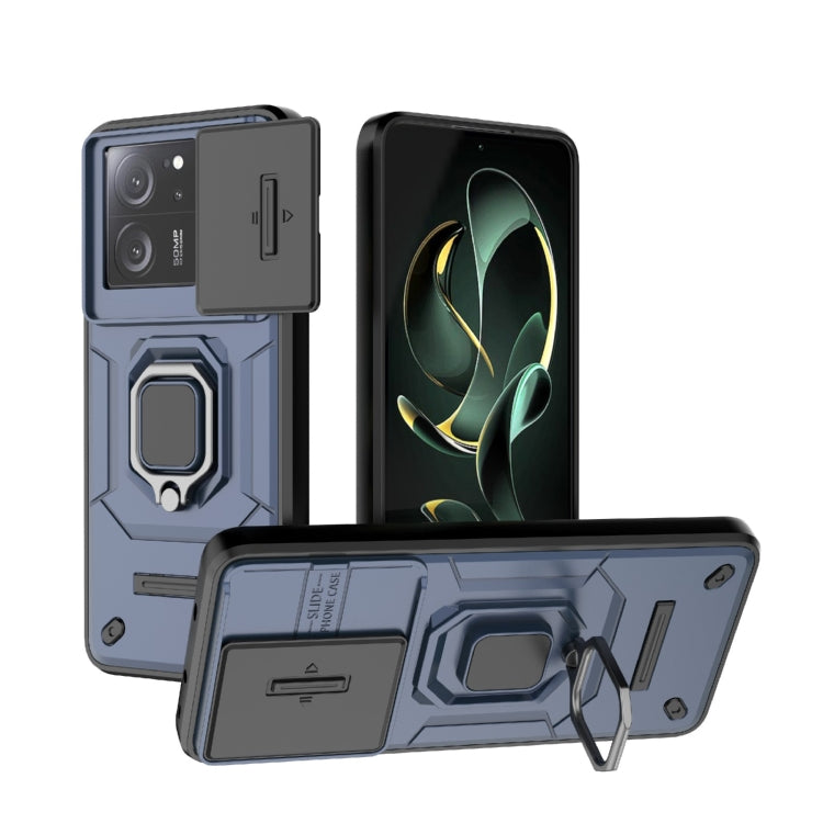 Sliding Camshield TPU + PC Shockproof Phone Case with Holder, For Xiaomi Redmi Note 12 5G Global, For Xiaomi Redmi K60 Ultra 5G, For Xiaomi Redmi K60 5G