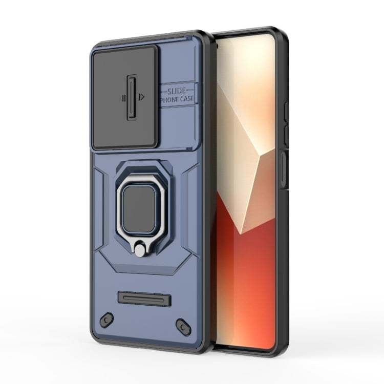 Sliding Camshield TPU + PC Shockproof Phone Case with Holder, For Xiaomi 14, For Xiaomi Redmi Note 13 5G, For Xiaomi Redmi Note 13 Pro 5G, For Xiaomi Redmi K70 5G, For Xiaomi Redmi Note 12S 4G Global, For Xiaomi Redmi Note 12 4G Global                 ...
