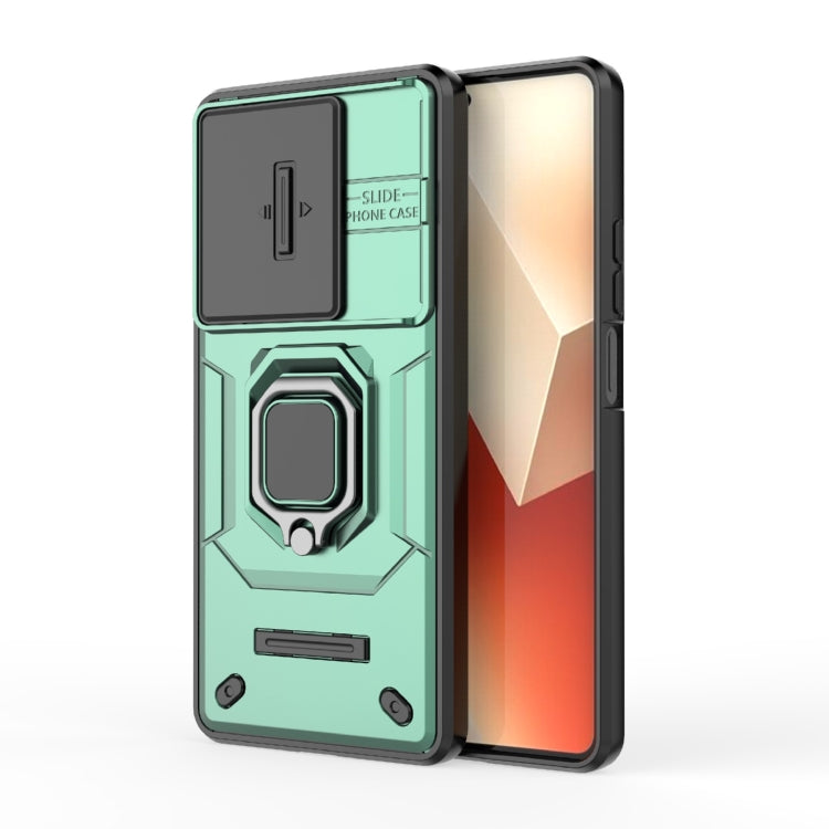 Sliding Camshield TPU + PC Shockproof Phone Case with Holder, For Xiaomi 14, For Xiaomi Redmi Note 13 5G, For Xiaomi Redmi Note 13 Pro 5G, For Xiaomi Redmi K70 5G, For Xiaomi Redmi Note 12S 4G Global, For Xiaomi Redmi Note 12 4G Global                 ...
