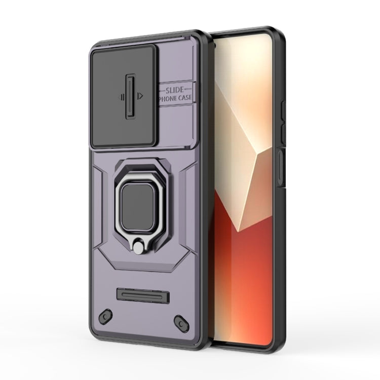 Sliding Camshield TPU + PC Shockproof Phone Case with Holder, For Xiaomi 14, For Xiaomi Redmi Note 13 5G, For Xiaomi Redmi Note 13 Pro 5G, For Xiaomi Redmi K70 5G, For Xiaomi Redmi Note 12S 4G Global, For Xiaomi Redmi Note 12 4G Global                 ...