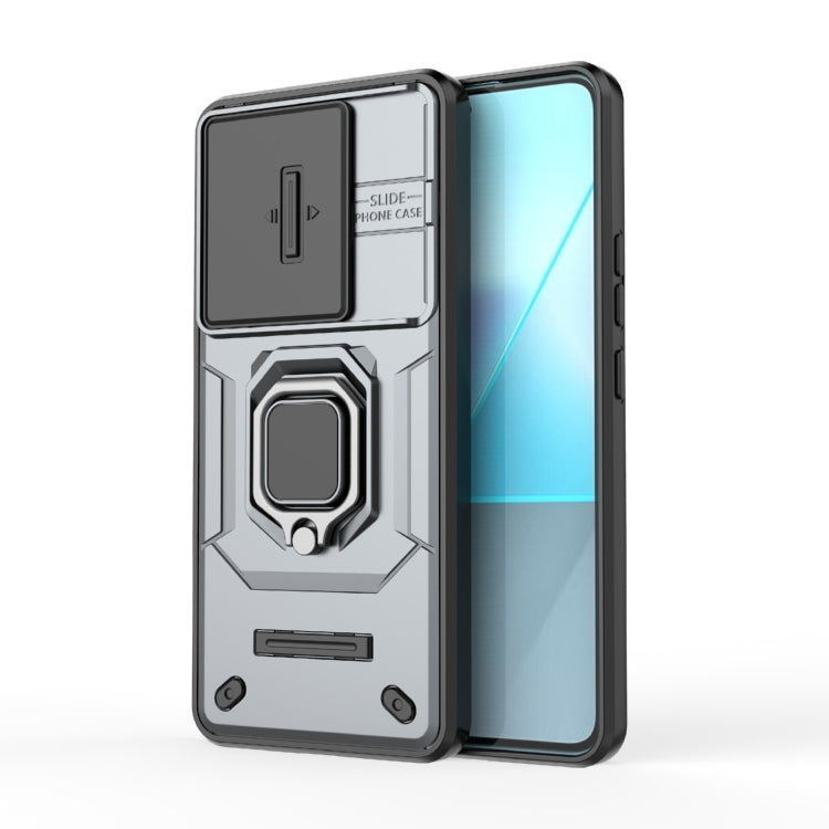Sliding Camshield TPU + PC Shockproof Phone Case with Holder, For Xiaomi 14, For Xiaomi Redmi Note 13 5G, For Xiaomi Redmi Note 13 Pro 5G, For Xiaomi Redmi K70 5G, For Xiaomi Redmi Note 12S 4G Global, For Xiaomi Redmi Note 12 4G Global                 ...