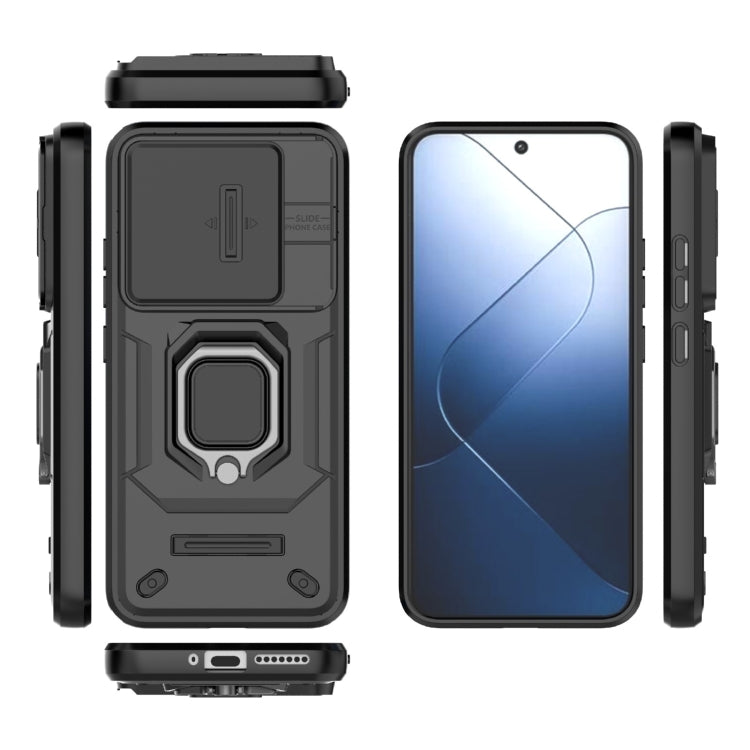 Sliding Camshield TPU + PC Shockproof Phone Case with Holder, For Xiaomi 14, For Xiaomi Redmi Note 13 5G, For Xiaomi Redmi Note 13 Pro 5G, For Xiaomi Redmi K70 5G, For Xiaomi Redmi Note 12S 4G Global, For Xiaomi Redmi Note 12 4G Global                 ...
