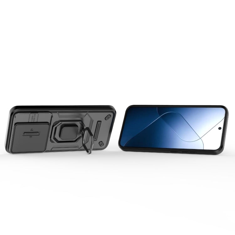 Sliding Camshield TPU + PC Shockproof Phone Case with Holder, For Xiaomi 14, For Xiaomi Redmi Note 13 5G, For Xiaomi Redmi Note 13 Pro 5G, For Xiaomi Redmi K70 5G, For Xiaomi Redmi Note 12S 4G Global, For Xiaomi Redmi Note 12 4G Global                 ...