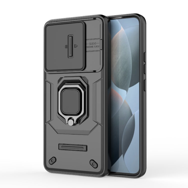 Sliding Camshield TPU + PC Shockproof Phone Case with Holder, For Xiaomi 14, For Xiaomi Redmi Note 13 5G, For Xiaomi Redmi Note 13 Pro 5G, For Xiaomi Redmi K70 5G, For Xiaomi Redmi Note 12S 4G Global, For Xiaomi Redmi Note 12 4G Global                 ...