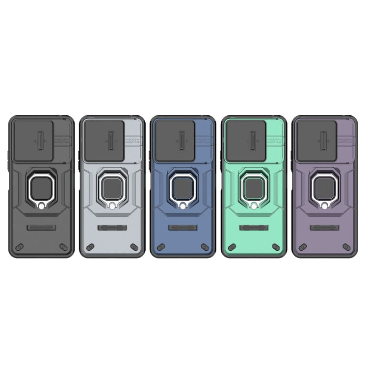 Sliding Camshield TPU + PC Shockproof Phone Case with Holder, For Xiaomi Redmi 13 4G Global, For Xiaomi Redmi Turbo 3 5G, For Xiaomi Redmi A3 4G Global, For Xiaomi Redmi Note 13 Pro 4G Global, For Xiaomi Redmi Note 13 4G Global, For Xiaomi Redmi K70E 5...