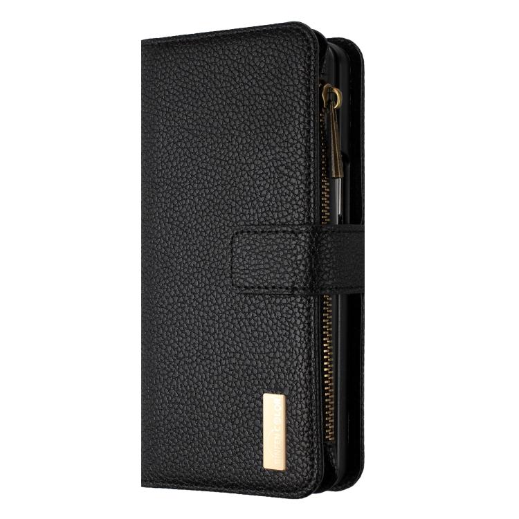 Litchi Texture Zipper Wallet Leather Phone Case, For Galaxy Z Fold8 Ultra 5G, For Samsung Galaxy Z Fold5, For Samsung Galaxy Z Fold4, For Samsung Galaxy Z Fold3