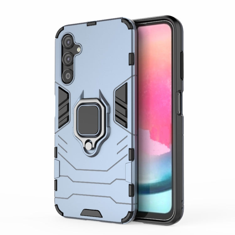 PC + TPU Shockproof Protective Phone Case with Magnetic Ring Holder, For Samsung Galaxy M15 5G, For Samsung Galaxy A55 5G, For Samsung Galaxy A35 5G, For Samsung Galaxy S24 Ultra 5G, For Samsung Galaxy S24+ 5G, For Samsung Galaxy S24 5G                ...