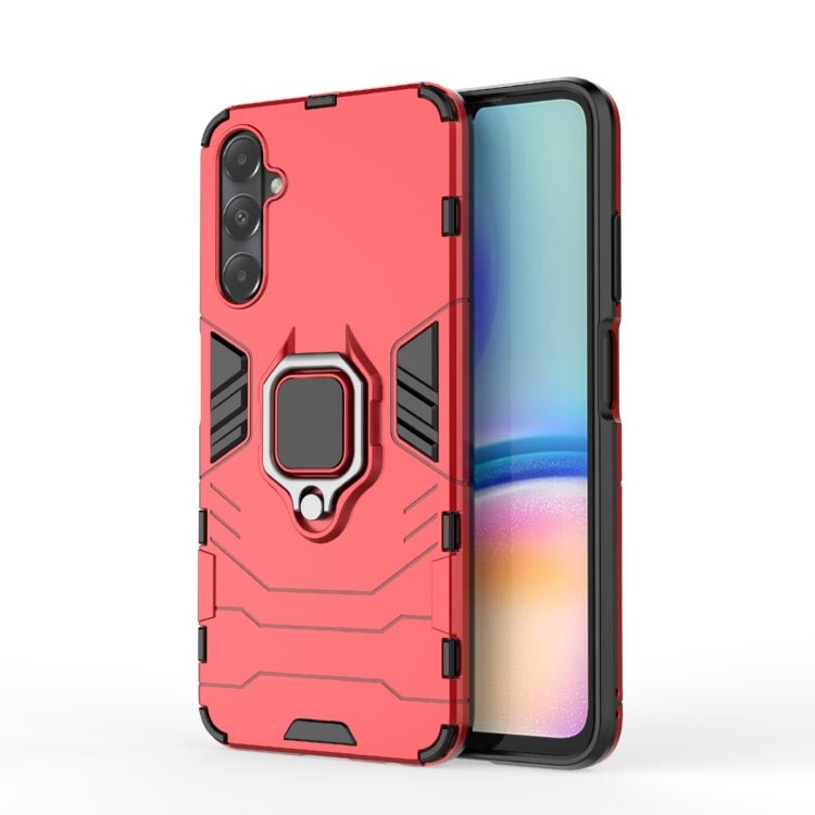 PC + TPU Shockproof Protective Phone Case with Magnetic Ring Holder, For Samsung Galaxy M15 5G, For Samsung Galaxy A55 5G, For Samsung Galaxy A35 5G, For Samsung Galaxy S24 Ultra 5G, For Samsung Galaxy S24+ 5G, For Samsung Galaxy S24 5G                ...