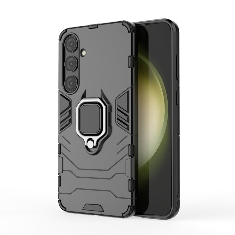PC + TPU Shockproof Protective Phone Case with Magnetic Ring Holder, For Samsung Galaxy M15 5G, For Samsung Galaxy A55 5G, For Samsung Galaxy A35 5G, For Samsung Galaxy S24 Ultra 5G, For Samsung Galaxy S24+ 5G, For Samsung Galaxy S24 5G                ...
