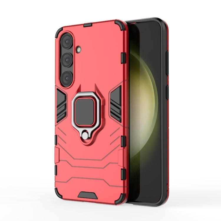PC + TPU Shockproof Protective Phone Case with Magnetic Ring Holder, For Samsung Galaxy M15 5G, For Samsung Galaxy A55 5G, For Samsung Galaxy A35 5G, For Samsung Galaxy S24 Ultra 5G, For Samsung Galaxy S24+ 5G, For Samsung Galaxy S24 5G                ...