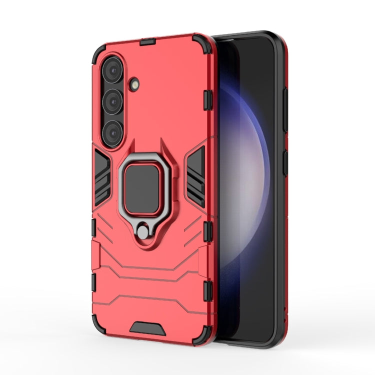 PC + TPU Shockproof Protective Phone Case with Magnetic Ring Holder, For Samsung Galaxy M15 5G, For Samsung Galaxy A55 5G, For Samsung Galaxy A35 5G, For Samsung Galaxy S24 Ultra 5G, For Samsung Galaxy S24+ 5G, For Samsung Galaxy S24 5G                ...