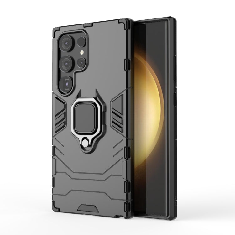 PC + TPU Shockproof Protective Phone Case with Magnetic Ring Holder, For Samsung Galaxy M15 5G, For Samsung Galaxy A55 5G, For Samsung Galaxy A35 5G, For Samsung Galaxy S24 Ultra 5G, For Samsung Galaxy S24+ 5G, For Samsung Galaxy S24 5G                ...