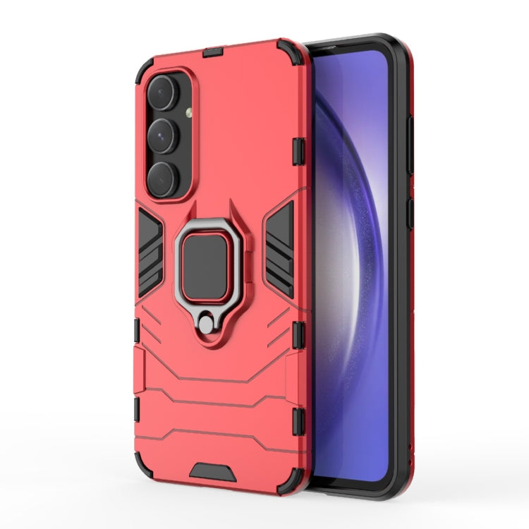 PC + TPU Shockproof Protective Phone Case with Magnetic Ring Holder, For Samsung Galaxy M15 5G, For Samsung Galaxy A55 5G, For Samsung Galaxy A35 5G, For Samsung Galaxy S24 Ultra 5G, For Samsung Galaxy S24+ 5G, For Samsung Galaxy S24 5G                ...