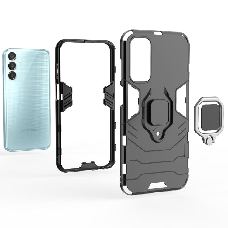 PC + TPU Shockproof Protective Phone Case with Magnetic Ring Holder, For Samsung Galaxy M15 5G, For Samsung Galaxy A55 5G, For Samsung Galaxy A35 5G, For Samsung Galaxy S24 Ultra 5G, For Samsung Galaxy S24+ 5G, For Samsung Galaxy S24 5G                ...