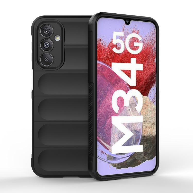 Magic Shield TPU + Flannel Phone Case, For Samsung Galaxy A15 5G, For Samsung Galaxy A05 4G, For Samsung Galaxy A05s 4G, For Samsung Galaxy M34 5G India