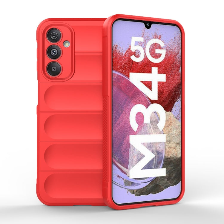 Magic Shield TPU + Flannel Phone Case, For Samsung Galaxy A15 5G, For Samsung Galaxy A05 4G, For Samsung Galaxy A05s 4G, For Samsung Galaxy M34 5G India