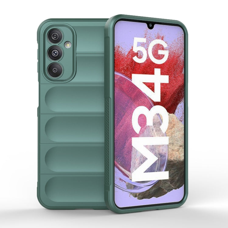 Magic Shield TPU + Flannel Phone Case, For Samsung Galaxy A15 5G, For Samsung Galaxy A05 4G, For Samsung Galaxy A05s 4G, For Samsung Galaxy M34 5G India