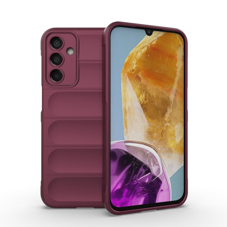Magic Shield TPU + Flannel Phone Case, For Samsung Galaxy M55 5G, For Samsung Galaxy M15 5G Global, For Samsung Galaxy F15 5G Global, For Samsung Galaxy A55 5G