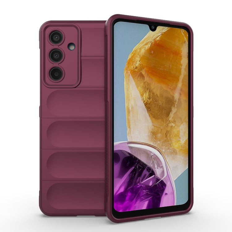 Magic Shield TPU + Flannel Phone Case, For Samsung Galaxy M55 5G, For Samsung Galaxy M15 5G Global, For Samsung Galaxy F15 5G Global, For Samsung Galaxy A55 5G
