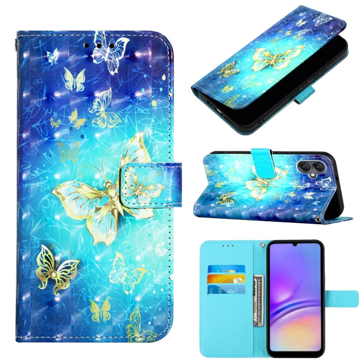 3D Painting Horizontal Flip Leather Phone Case, For Samsung Galaxy S24 Ultra 5G, For Samsung Galaxy S24+ 5G, For Samsung Galaxy S24 5G, For Samsung Galaxy A15, For Samsung Galaxy A05, For Samsung Galaxy A05s