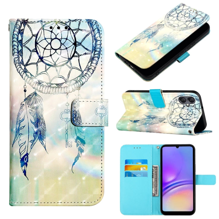 3D Painting Horizontal Flip Leather Phone Case, For Samsung Galaxy S24 Ultra 5G, For Samsung Galaxy S24+ 5G, For Samsung Galaxy S24 5G, For Samsung Galaxy A15, For Samsung Galaxy A05, For Samsung Galaxy A05s