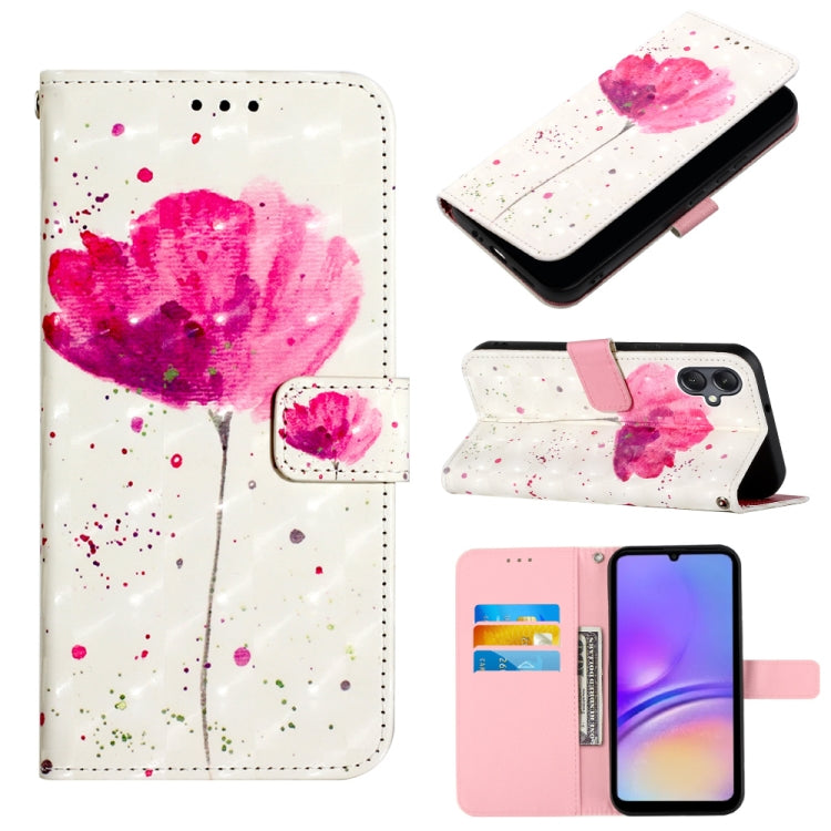 3D Painting Horizontal Flip Leather Phone Case, For Samsung Galaxy S24 Ultra 5G, For Samsung Galaxy S24+ 5G, For Samsung Galaxy S24 5G, For Samsung Galaxy A15, For Samsung Galaxy A05, For Samsung Galaxy A05s